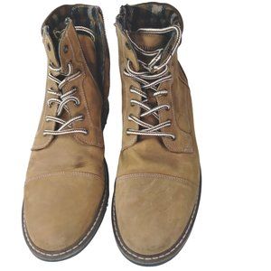 Outpost Makers LEATHER MEN'S‎ BOOTS SZ. 12-excellent condition, camping o…